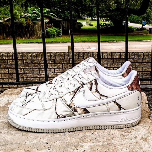 Nike Other - SOLD!!!NWOB. RARE Nike AF1 x Realtree "Snow Camo" sneakers